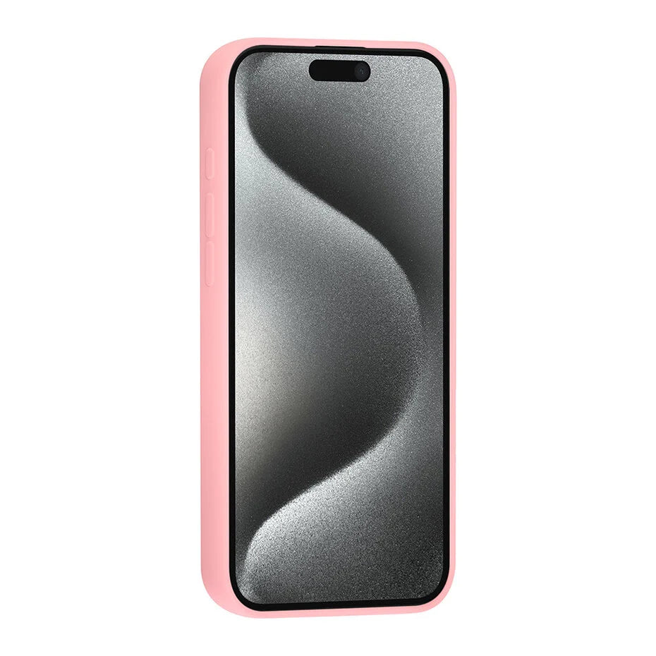 Zalmroze Hoesje voor iPhone 16 Pro