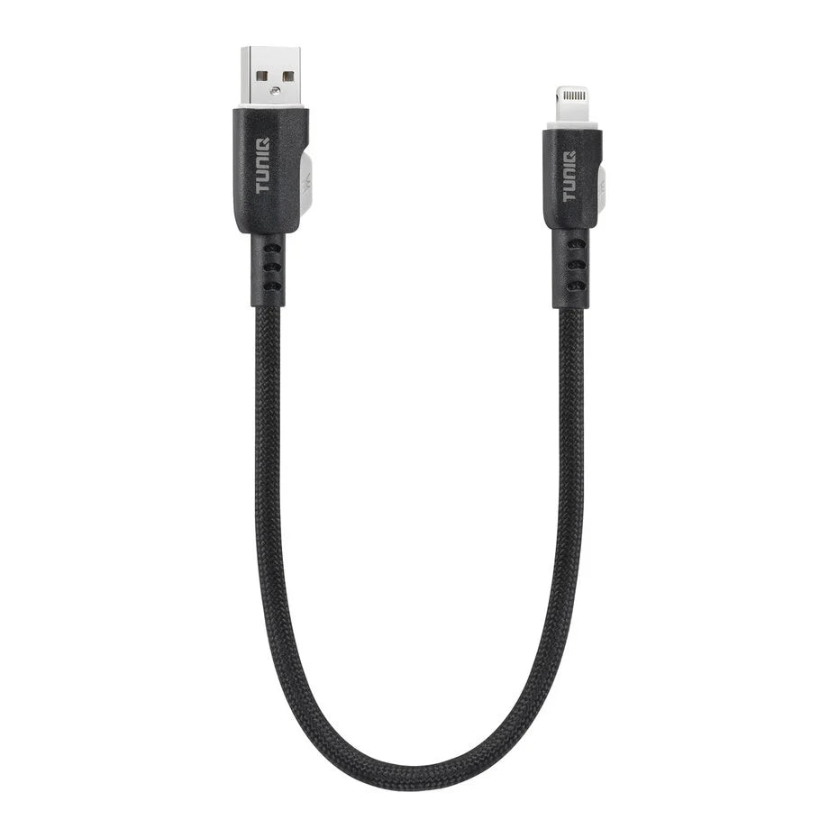 USB-A naar Lightning Kabel – 30 cm  Fast Charging & Data Transfer
