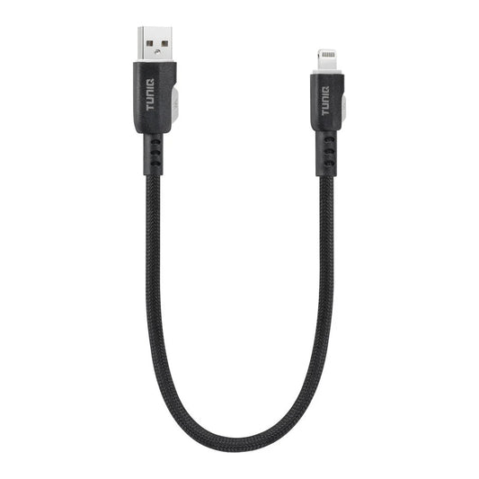 USB-A naar Lightning Kabel – 30 cm  Fast Charging & Data Transfer