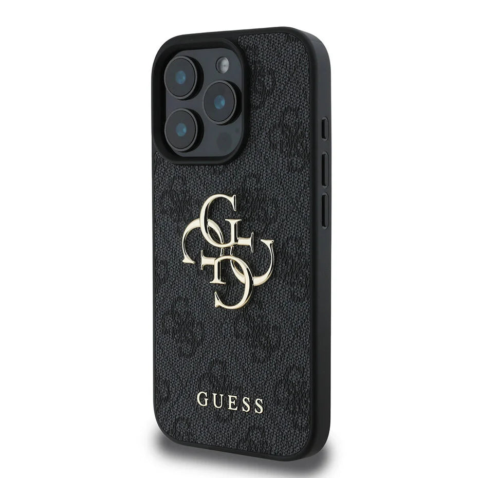GUESS Zwart Hoesje voor iPhone 16 Pro Max