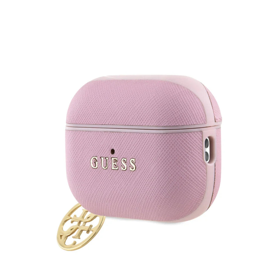 Guess AirPods Pro / Pro 2 Case Roze – Minimalistisch Design