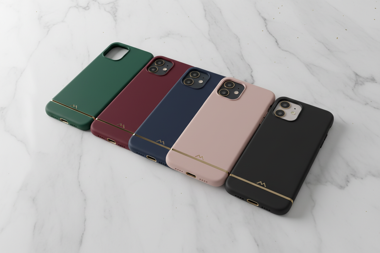 het zijn matte ff kleuren 