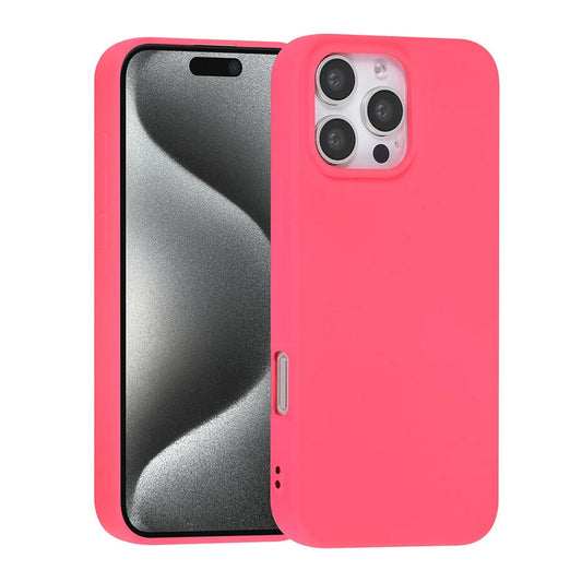 Roze Hoesje voor iPhone 16 Pro